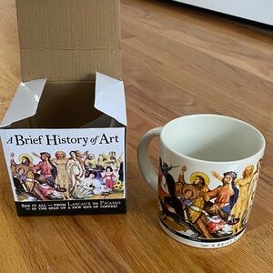 A Brief History of Art Mug new